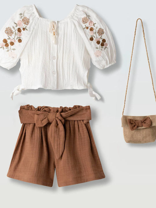 Комплект Лято 2бр White, Brown