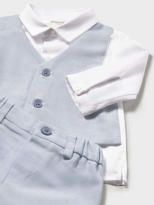 Costum pentru copii Vară 2buc Light Blue