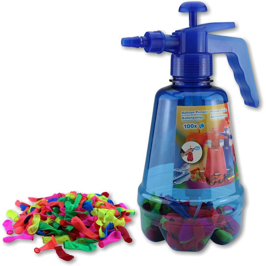 Set 300 Bombe De Apă Rezervor Reumplibil De Apă 1.5l Sigilare Automată 34 X 27 X 10 Cm Multicolor