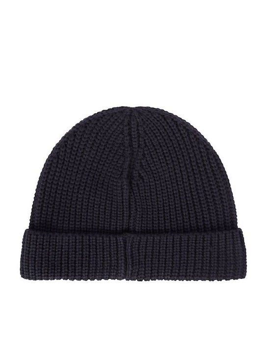 Beanie Unisex Σκούφος Πλεκτός σε Navy Μπλε χρώμα