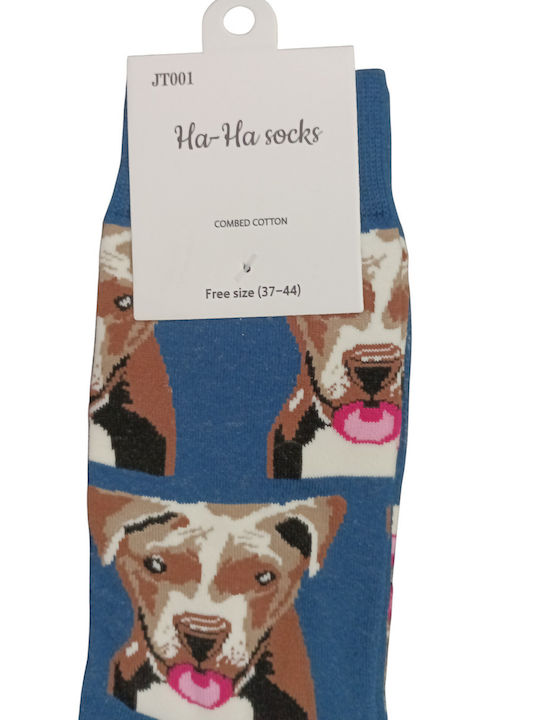 Hoho Socks Hoho Socks Damen Blaue Socken