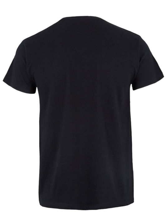 Keya Ανδρικό Διαφημιστικό T-shirt Κοντομάνικο Μαύρο Keya Ανδρικό Διαφημιστικό T-shirt Κοντομάνικο Μαύρο