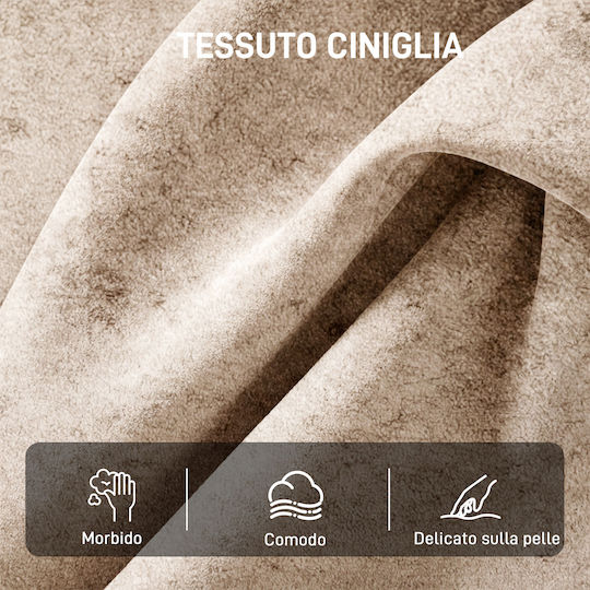 Relax Sessel Beige 71x63.5x78.5cm