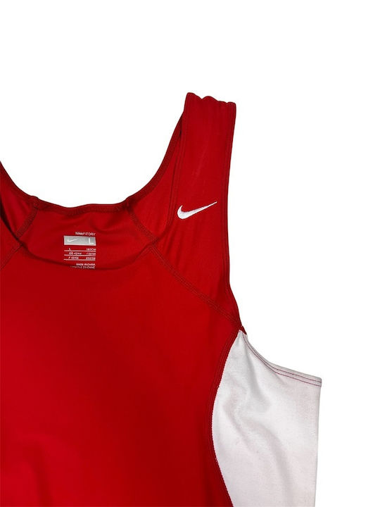 Nike Ολόσωμη Στολή Στίβου Κόκκινη