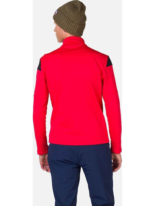 Herren Fleecejacken & Strickjacken  Rot