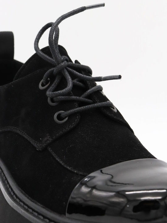 Damen Oxfords in Schwarz Farbe