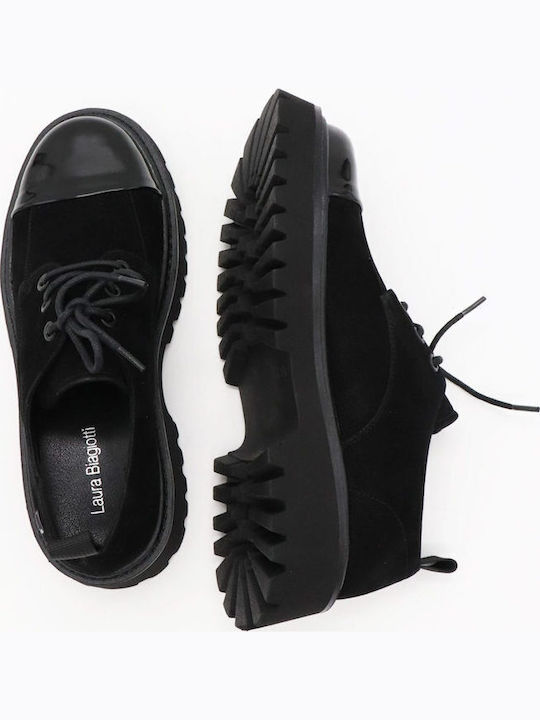 Damen Oxfords in Schwarz Farbe