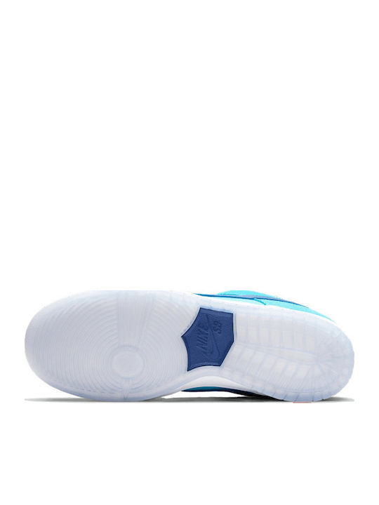 SB Dunk Low Sneakers Hellblau Fury