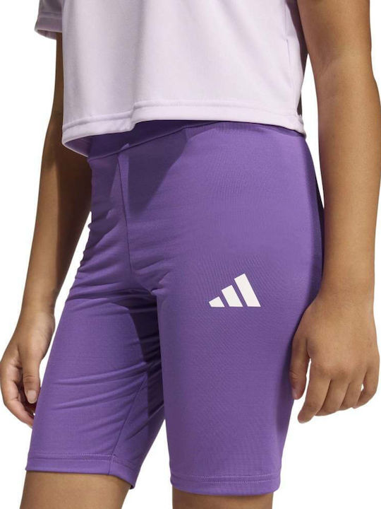 Παιδικό Σετ με Σορτς Καλοκαιρινό 2τμχ Μωβ Essentials 3-stripes