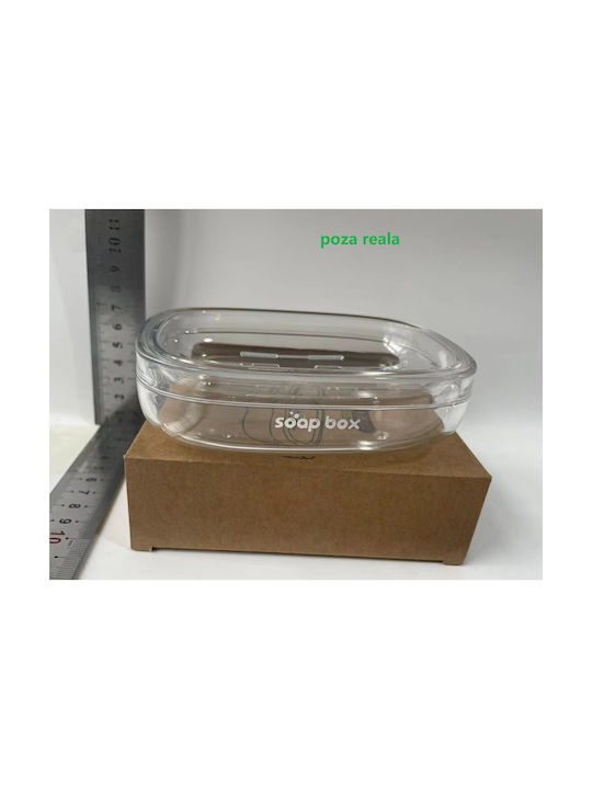 Alista Home Tisch Seifenschale Glas Transparent