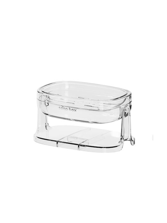Alista Home Countertop Glass Transparent Soap Dish