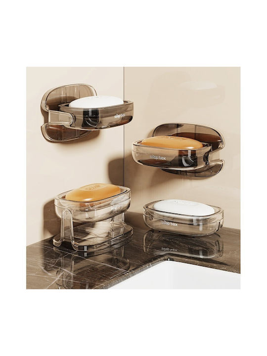 Alista Home Countertop Glass Transparent Soap Dish