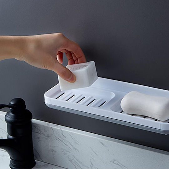 Alista Home Tavă De Săpun Ceramică Montată Pe Perete Albă 4775277397134