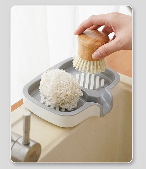 Alista Home Plastikseifenschale Weiß