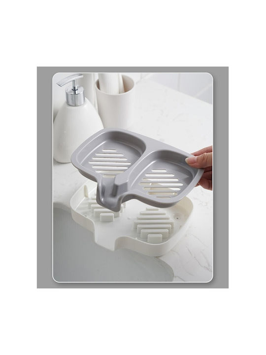 Alista Home Tavă De Săpun Din Plastic Albă