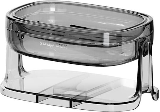 Alista Home Tisch Seifenschale Glas Grau 4775277348150