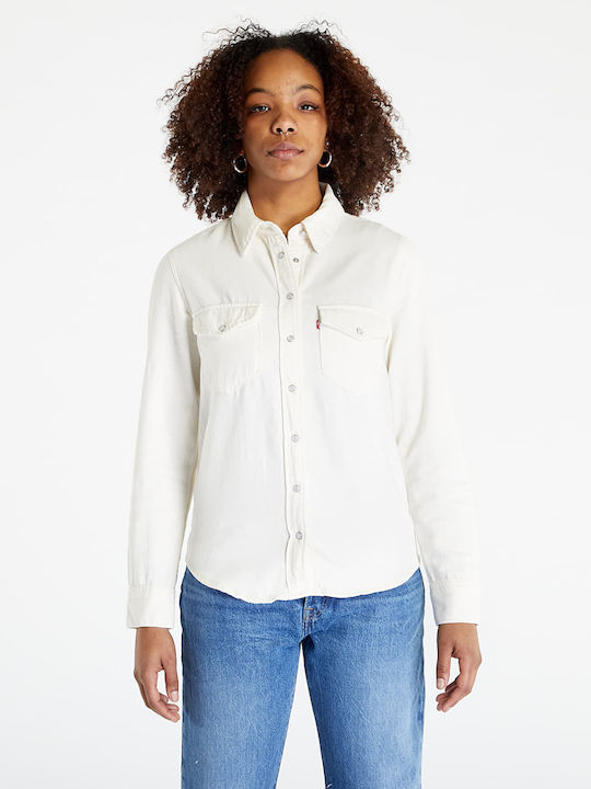 Essential Western Women's Monochrome Long Sleeve Shirt Beige