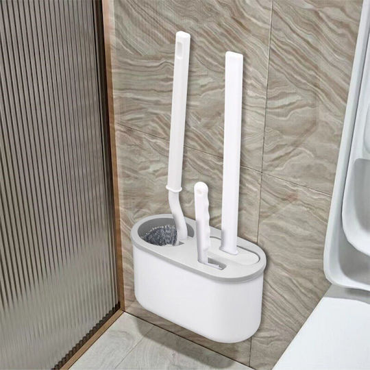 Alista Home Πλαστικό Πιγκάλ Μπάνιου Γκρι