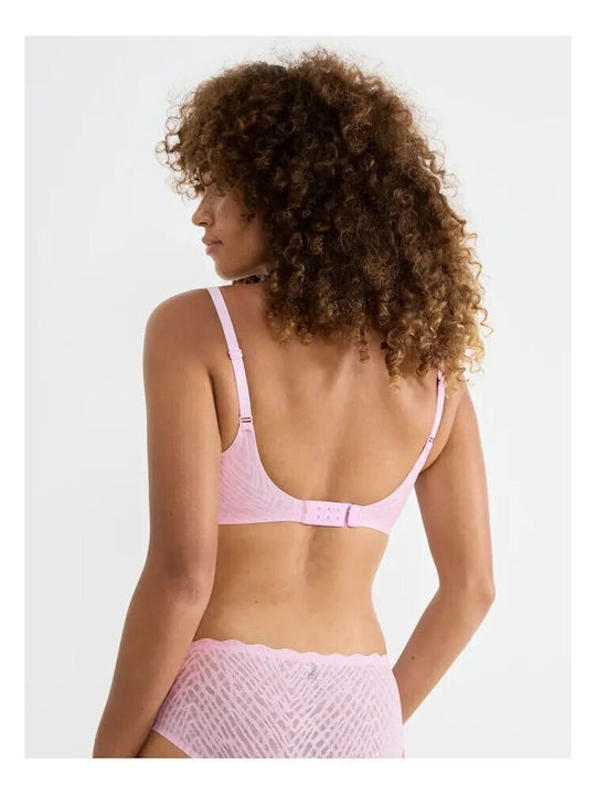 Sloggi Сутиен Дамски Платнен Regular Fit 10226744-1588-розов