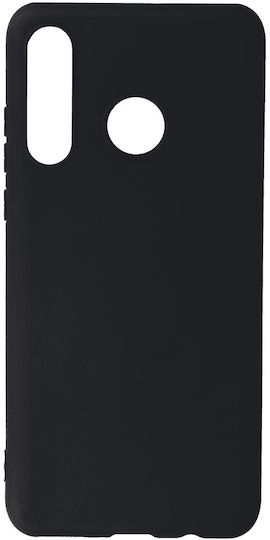 Matt Back Cover Silicone Black (Huawei P30 Lite)