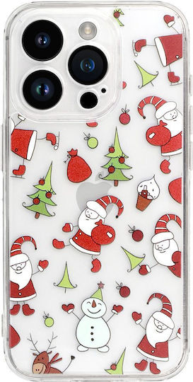 Tel Protect Design 1 Задна корица Силикон Прозрачен (iPhone 15)