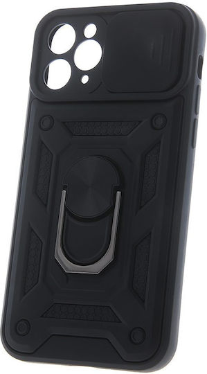 Back Cover Plastic / Silicone Magnetic Black (Xiaomi 12T / 12T Pro)