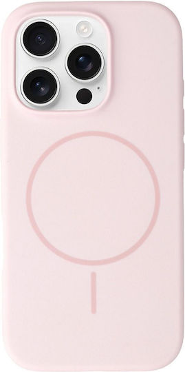 Slim Back Cover Σιλικόνης Ροζ (iPhone 16)