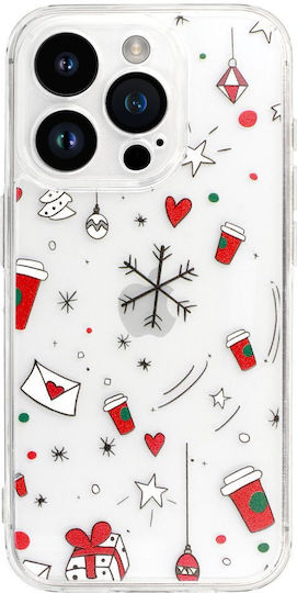 Tel Protect Design 3 Back Cover Silicone Transparent (iPhone 15)