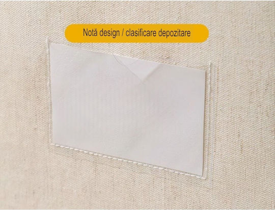 Alista Home Cutie Textilă Pentru Depozitarea Haine Bej 50x40x33cm