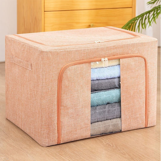 Alista Home Casetă Textilă De Depozitare Pentru Pătură/Duvet Și Haine Roz 33x40x50cm