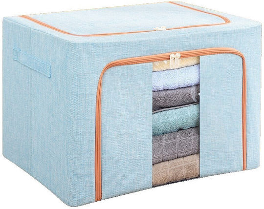 Alista Home Casetă Textilă De Depozitare Pentru Pătură/Duvet Și Haine Albastră 60x42x40cm