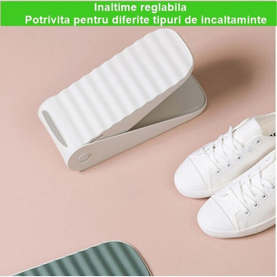 Alista Home Bază De Depozitare Pantofi În Culoare Albă 25.5x11x7.5cm