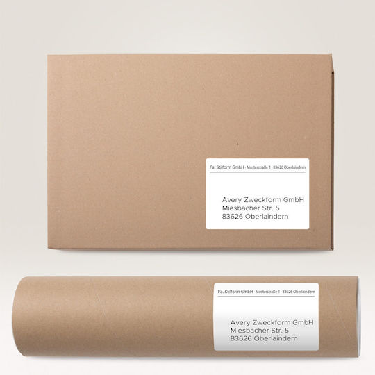 Avery 400 Self-Adhesive Rectangular A4 Labels 14.8x10.5mm