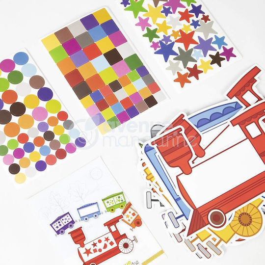 Train Construction Stickers