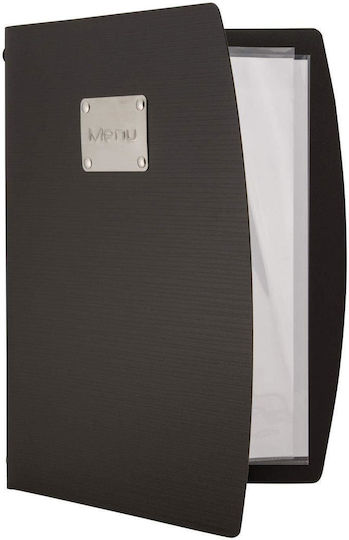 Securit Държач за Меню в Черен Цвят 34x25.5 см Rio Range