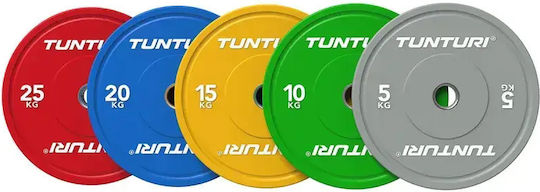 Tunturi Disc Cauciucat 1 x 5kg