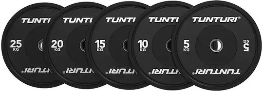 Tunturi Disc Cauciucat 1 x 15kg
