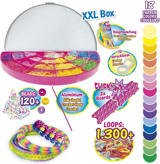 Regenbogen-Studio Gummibänder-Armbänder