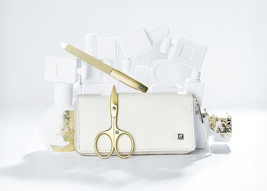 Zwilling Nagelzubehör Maniküre Pediküre-Set 5-teilig Mit Nagelschere Leder