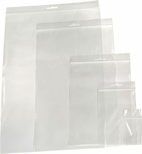 Groovy Security Zip Packaging Bag with Holes 8x12cm 100pcs