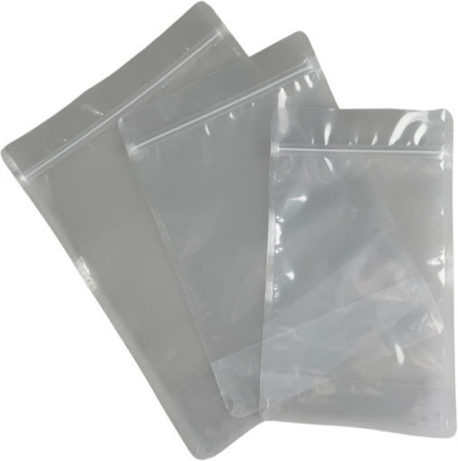 Διαφανές Doypack Σακουλάκι Τροφίμων Ziplock 25x12x34cm 1500gr