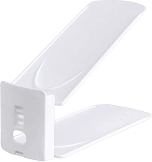 Alista Home Bază Din Plastic Pentru Depozitarea Pantofilor În Culoare Albă 27x10x20cm
