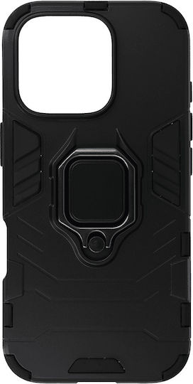 Ring Back Cover Silicone / Plastic Black (iPhone 16 Pro)