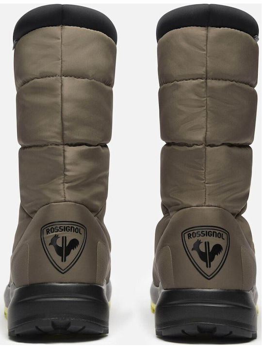 Green Chelsea Boots Waterproof