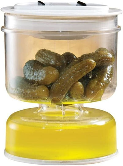 Alista Home Vază Utilizare Generală Cu Capac Plastic Alb 800ml