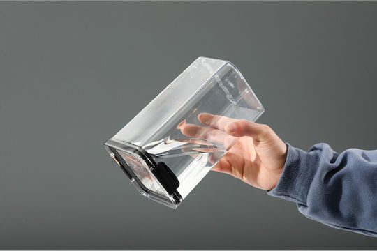 Alista Home Cereal Jar with Lid Plastic Transparent 1800ml