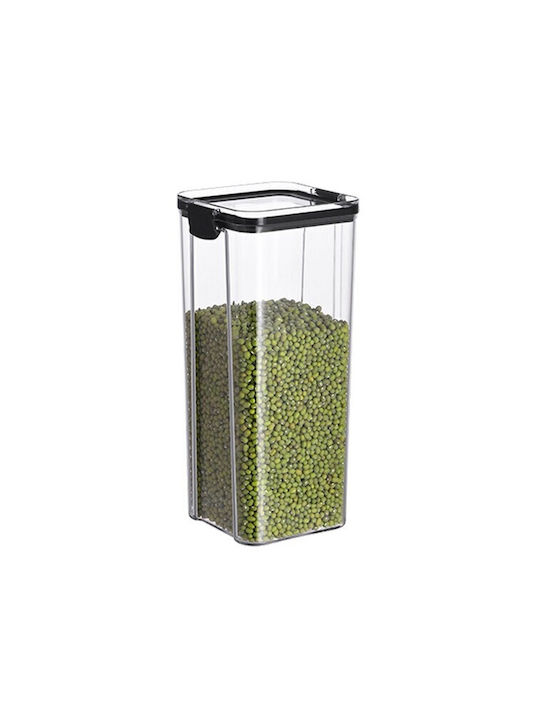 Alista Home Vază Cereale Cu Capac Plastic Transparent 1800ml 1 Bucată