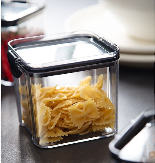 Alista Home Vază Cereale cu Capac Plastic Transparent 700ml