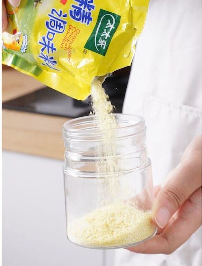 Alista Home Glass Sugar Jar with Lid White 180ml