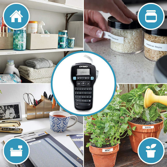 Dymo Electronic Handheld Label Maker 1 Row in Black Color